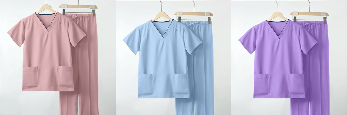 Đồng phục áo quần điều dưỡng nam nữ đa dạng nhiều màu sắc Đồng phục áo quần điều dưỡng nam nữ đa dạng nhiều màu sắc