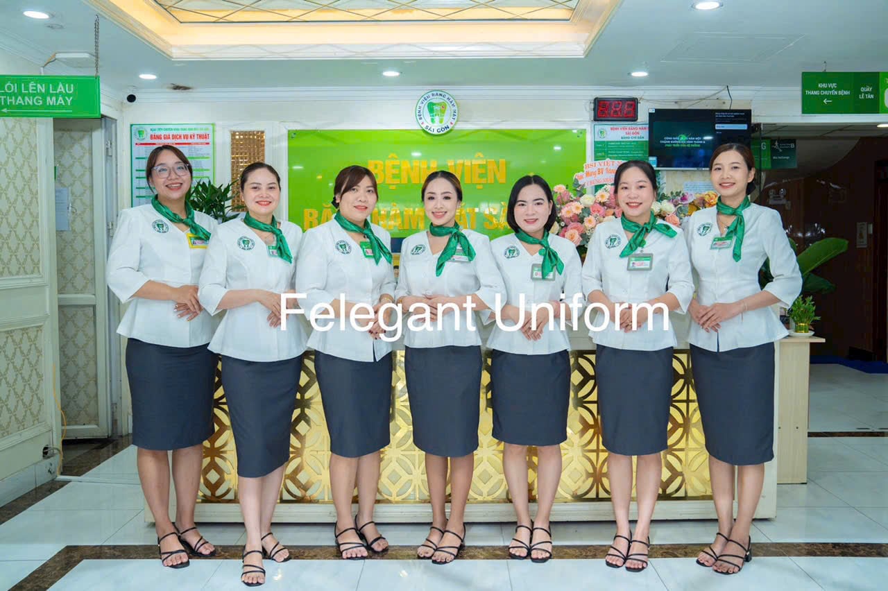 Đồng phục lễ tân sản xuất tại Felegant Đồng phục lễ tân sản xuất tại Felegant