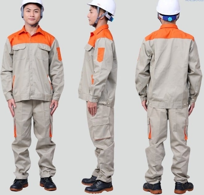 Đồng phục bảo hộ lao động làm việc ngoài trời Đồng phục bảo hộ lao động làm việc ngoài trời