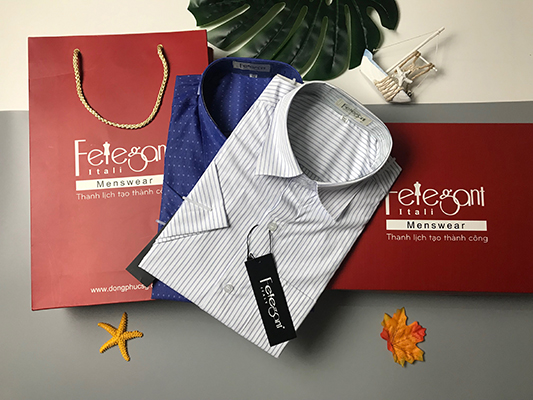 Đồng phục áo sơ nam tay ngắn đường may sắc nét, sang trọng, lịch lãm Đồng phục áo sơ nam tay ngắn đường may sắc nét, sang trọng, lịch lãm