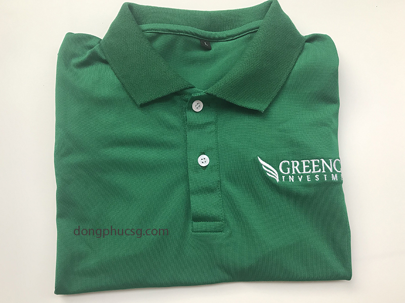 Áo thun cá sấu quảng cáo công ty Greencap Investment Áo thun cá sấu quảng cáo công ty Greencap Investment