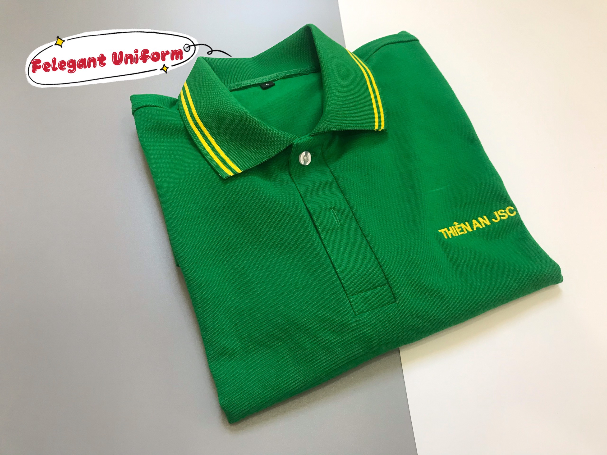 May đồng phục áo thun cá sấu quảng cáo Công Ty Thiên An May đồng phục áo thun cá sấu quảng cáo Công Ty Thiên An