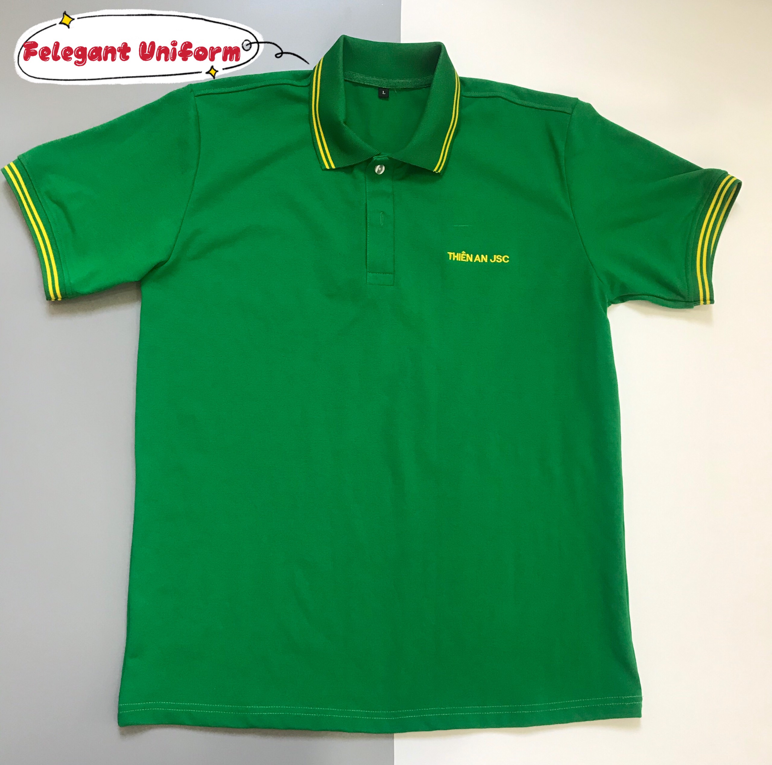 Mẫu đồng phục áo thun cá sấu công ty Thiên An Mẫu đồng phục áo thun cá sấu công ty Thiên An