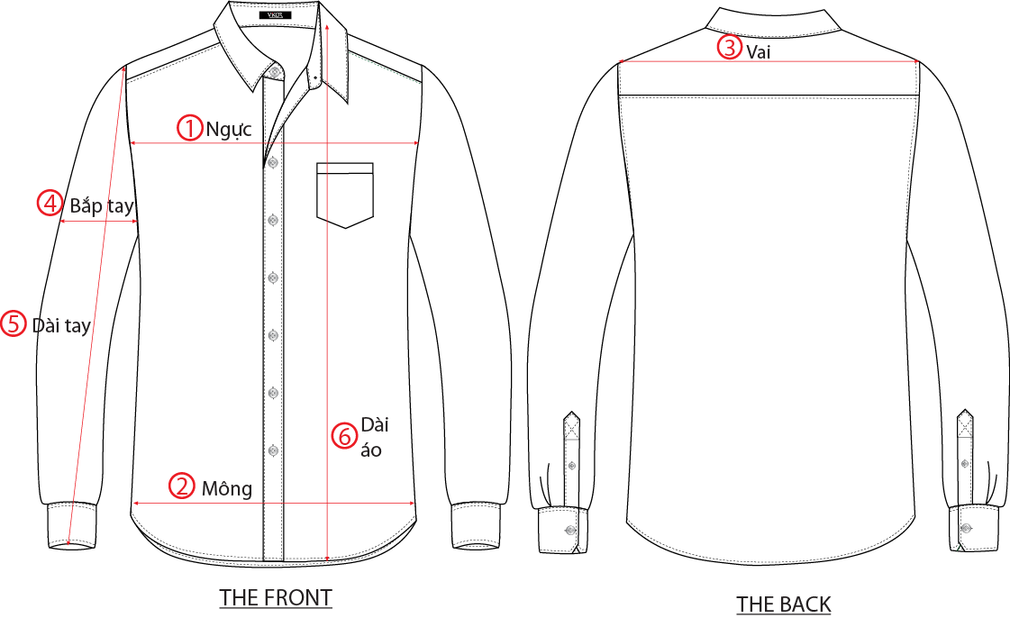 Cách đo cơ thể để lấy size đồng phục sơ mi nam tại Đồng phục Felegant Cách đo cơ thể để lấy size đồng phục sơ mi nam tại Đồng phục Felegant