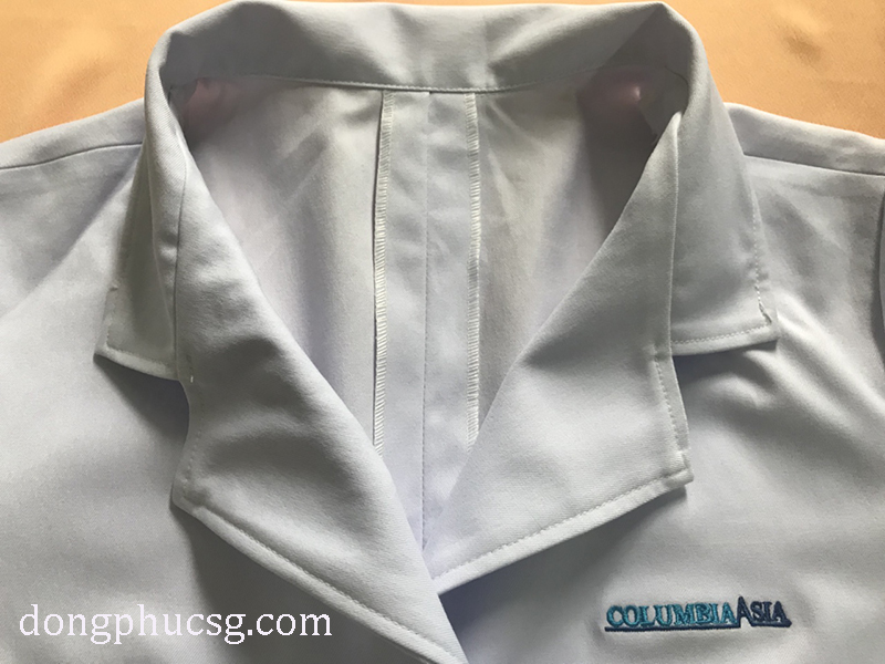 May đồng phục áo bác sĩ bệnh viện Columbia May đồng phục áo bác sĩ bệnh viện Columbia