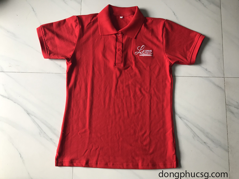 Hình ảnh đồng phục áo thun nhà hàng Lee Spring roll Hình ảnh đồng phục áo thun nhà hàng Lee Spring roll