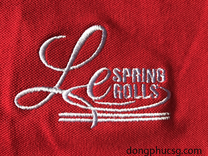 Hình ảnh đồng phục áo thun nhà hàng Lee Spring roll Hình ảnh đồng phục áo thun nhà hàng Lee Spring roll