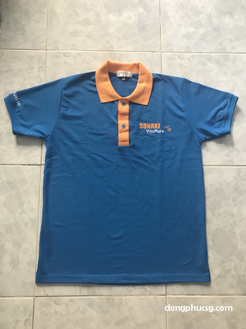 Hình ảnh đồng phục áo thun nam công ty Hako Unity Hình ảnh đồng phục áo thun nam công ty Hako Unity