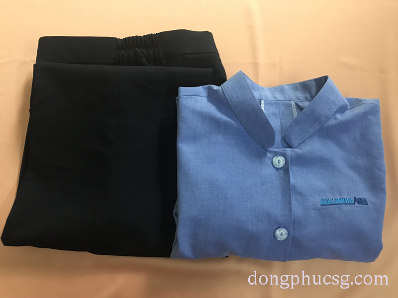 May đồng phục áo quần hộ lý bệnh viện Columbia May đồng phục áo quần hộ lý bệnh viện Columbia