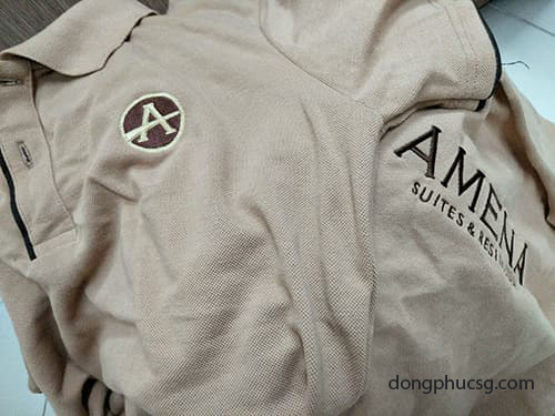 Hình ảnh đồng phục áo thun khách sạn Amena Hình ảnh đồng phục áo thun khách sạn Amena