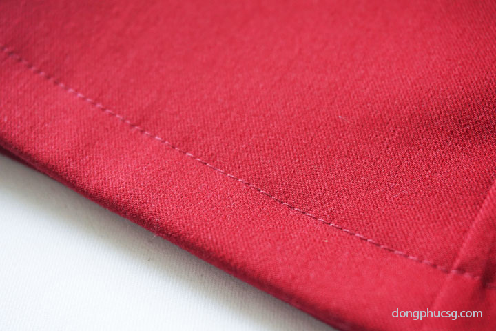 Đồng Phục Áo Bếp Màu Đỏ Đồng Phục Áo Bếp Màu Đỏ