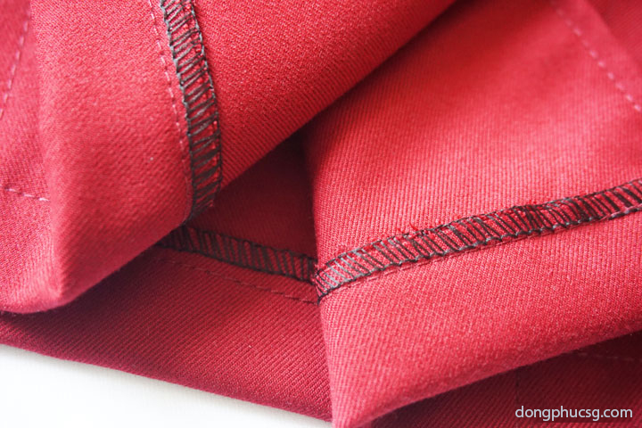 Đồng Phục Áo Bếp Màu Đỏ Đồng Phục Áo Bếp Màu Đỏ