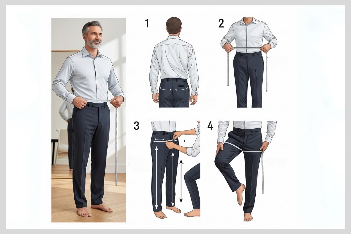Cách đo lấy form size đồng phục áo quần tây nam tại Felegant Uniform Cách đo lấy form size đồng phục áo quần tây nam tại Felegant Uniform