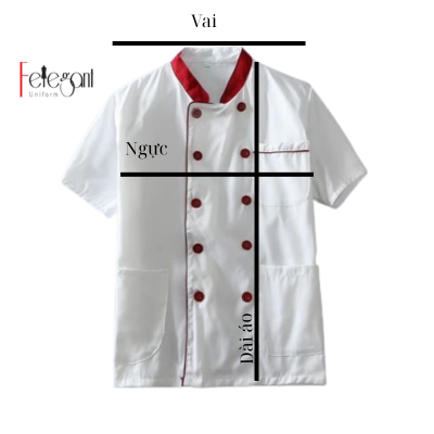 Cách đo cơ thể để lấy size đồng phục áo bếp tại Đồng phục Felegant Cách đo cơ thể để lấy size đồng phục áo bếp tại Đồng phục Felegant