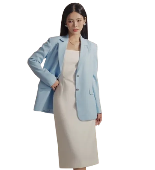 Đồng phục đầm liền basic