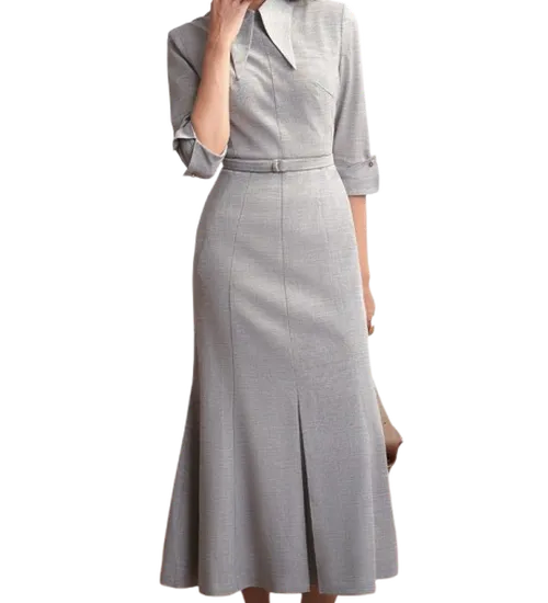 Đồng phục đầm liền váy đuôi cá