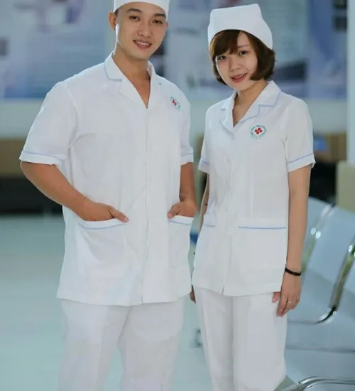 Đồng phục áo quần nhân viên Điều Dưỡng cho Bệnh Viện