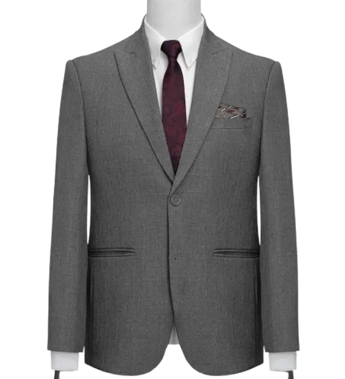 Đồng phục áo vest nam màu xám