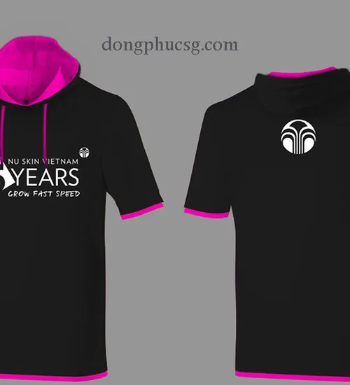 Đồng phục áo thun hoodie công ty Nu Skin