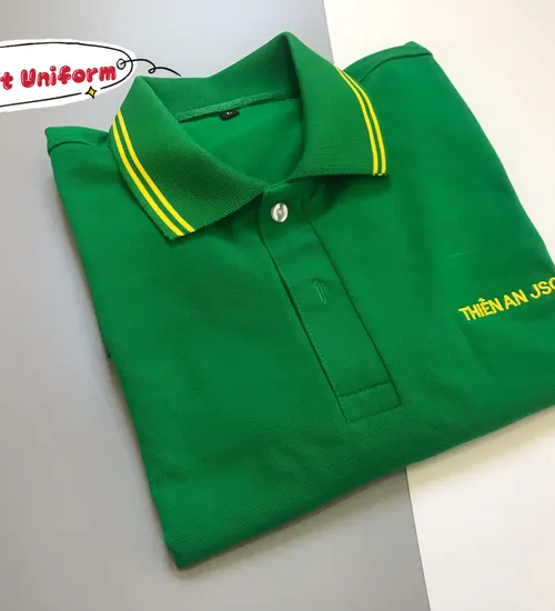 May đồng phục áo thun cá sấu công ty Thiên An