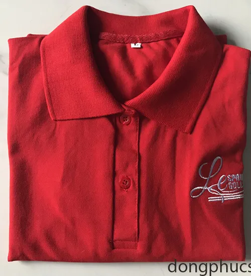 May đồng phục áo thun nhà hàng Lee Spring roll