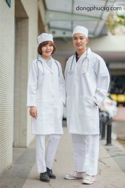 Sản xuất đồng phục áo blouse- Bác sĩ cho Bệnh Viện chất lượng