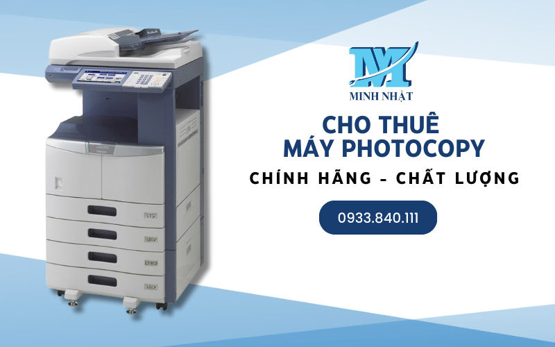 Máy Photocopy Minh Nhật là một trong những địa chỉ uy tín hàng đầu tại Bình Dương chuyên cung cấp dịch vụ cho thuê máy photocopy