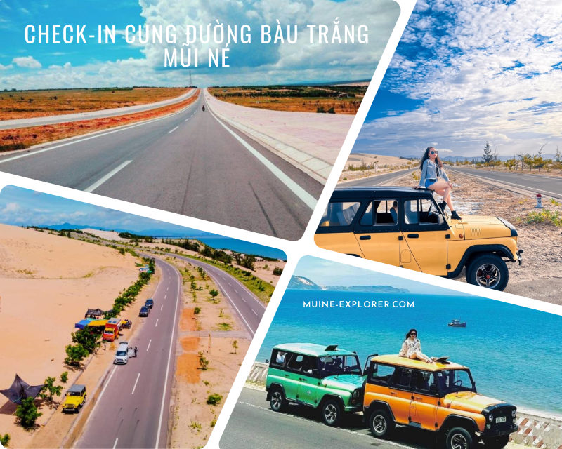 ĐỊA ĐIỂM CHECK-IN BÀU TRẮNG TRÊN CUNG ĐƯỜNG DT716 Ở MŨI NÉ BÌNH THUẬN