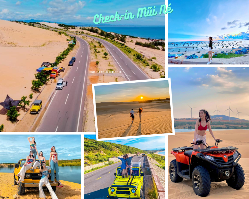 ĂN CHƠI CHECK-IN MŨI NÉ PHAN THIẾT TRONG 1 NGÀY ĐI TỪ SÀI GÒN