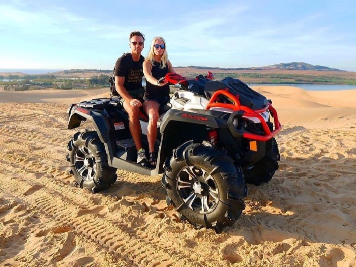 XE ĐỊA HÌNH ATV MŨI NÉ & XE JEEP BÀU TRẮNG CHẠY TRÊN CÁT CỰC HOT