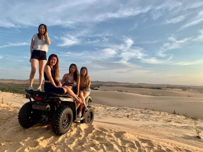 XE ĐỊA HÌNH ATV MŨI NÉ & XE JEEP BÀU TRẮNG CHẠY TRÊN CÁT CỰC HOT