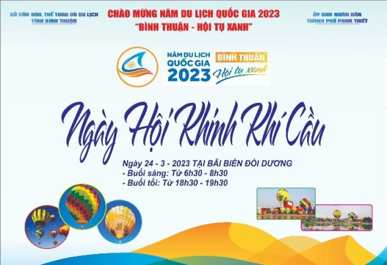 BÌNH THUẬN HỘI TỤ XANH - NĂM DU LỊCH QUỐC GIA 2023 MŨI NÉ PHAN THIẾT