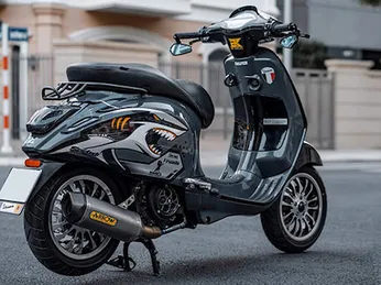 Có nên dán tem chế vespa? Dán tem xe vespa đẹp ở đâu?