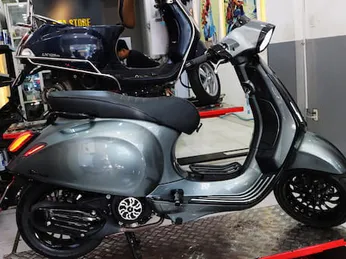 Độ xe vespa sprint đẹp với bộ phụ kiện sang xịn mịn