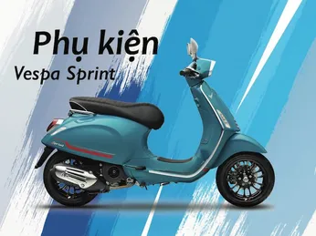 Phụ kiện cao cấp, chính hãng Vespa Sprint TPHCM
