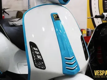 Xe vespa bị trầy xước phải làm sao? Sơn xe vespa bị trầy