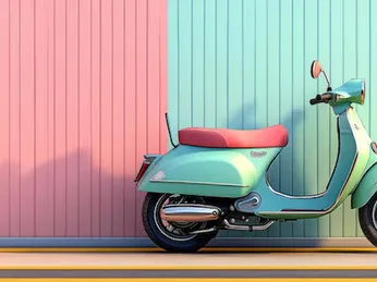 Vespa xanh mint custom thiết kế độc đáo