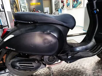Sửa xe vespa bị móp méo, bị lõm do va chạm