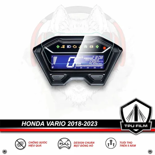 Dán film đồng hồ vario ppf trong suốt chống trầy