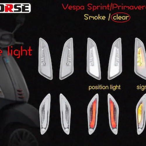 Đèn xi nhan Vespa kiểu hd corse vespa