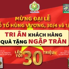 Chương trình khuyến mãi tháng 4/2023