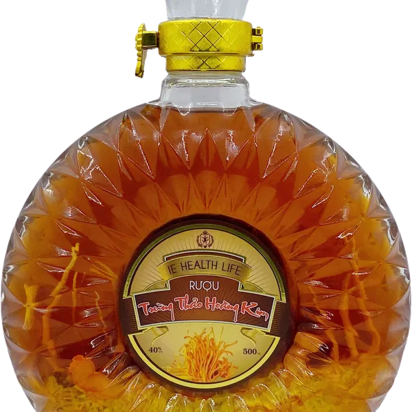 Rượu Trùng Thảo Hoàng Kim