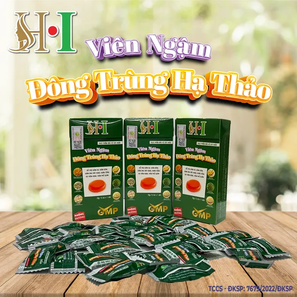 Viên Ngậm Đông Trùng Hạ Thảo