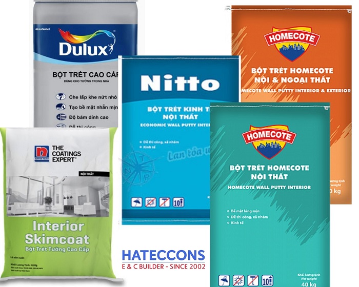 Giới thiệu bột trét TOA Giới thiệu bột trét TOA