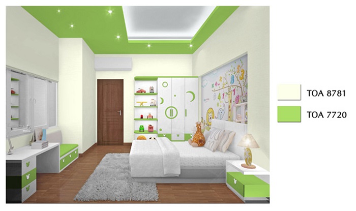 Sơn TOA NanoClean có mùi rất nhẹ, dễ chịu cho người sử dụng Sơn TOA NanoClean có mùi rất nhẹ, dễ chịu cho người sử dụng