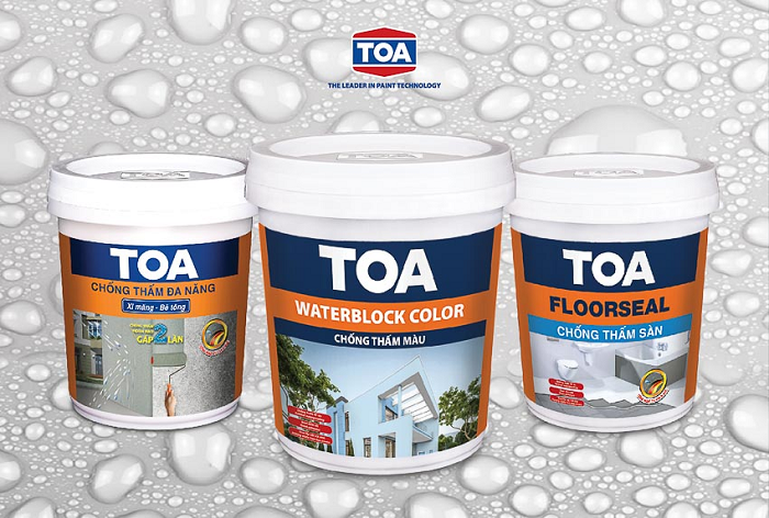 Sơn Toa với công nghệ chống thấm, 3M hiệu quả Sơn Toa với công nghệ chống thấm, 3M hiệu quả