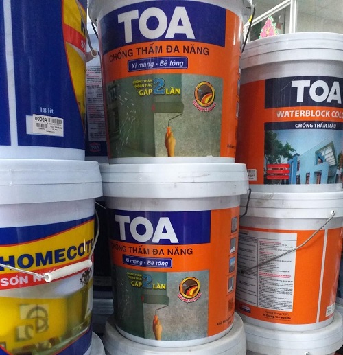 Dòng sản phẩm sơn Toa với nhiều loại Dòng sản phẩm sơn Toa với nhiều loại