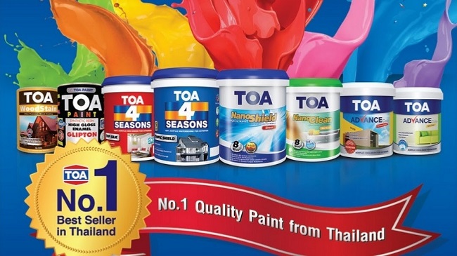 Những sản phẩm Sơn TOA bán chạy nhất hiện nay Những sản phẩm Sơn TOA bán chạy nhất hiện nay