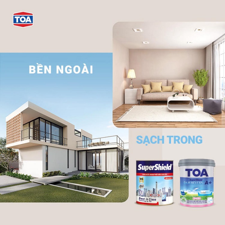 Sơn TOA nội và Ngoại thất Sơn TOA nội và Ngoại thất
