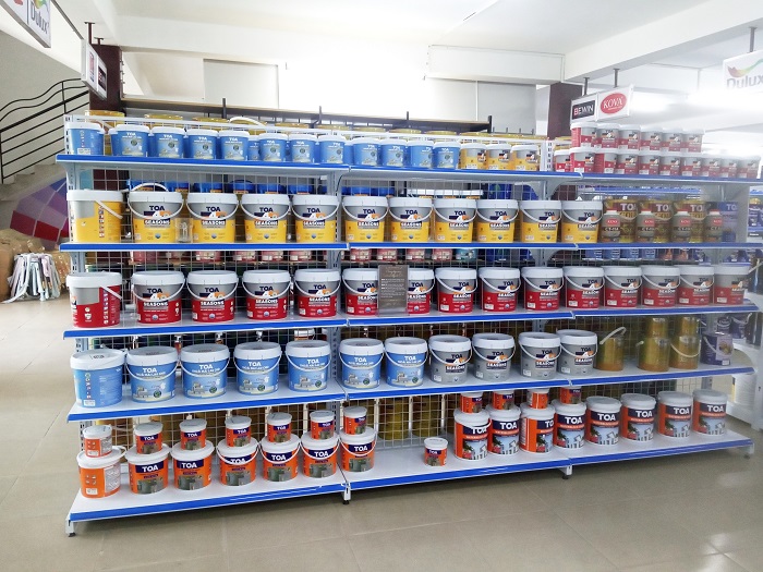 Sơn TOA cần bảo quản cẩn thận và sạch sẽ Sơn TOA cần bảo quản cẩn thận và sạch sẽ